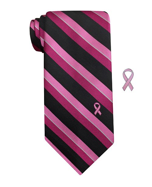 Susan G Komen Men S Clean Stripe Tie Reviews Ties Pocket