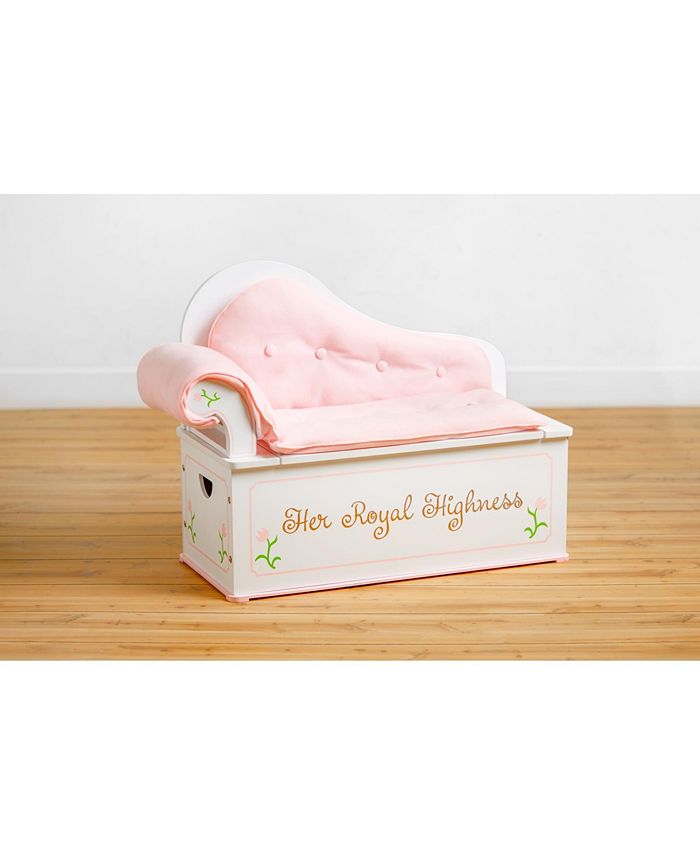 Wildkin princess toy shop box bench