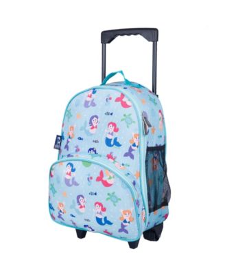 mermaid rolling luggage