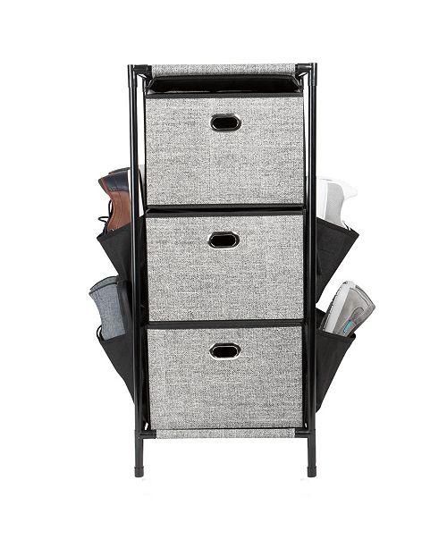 Simplify 3 Tier Storage Drawers With Side Pockets Reviews