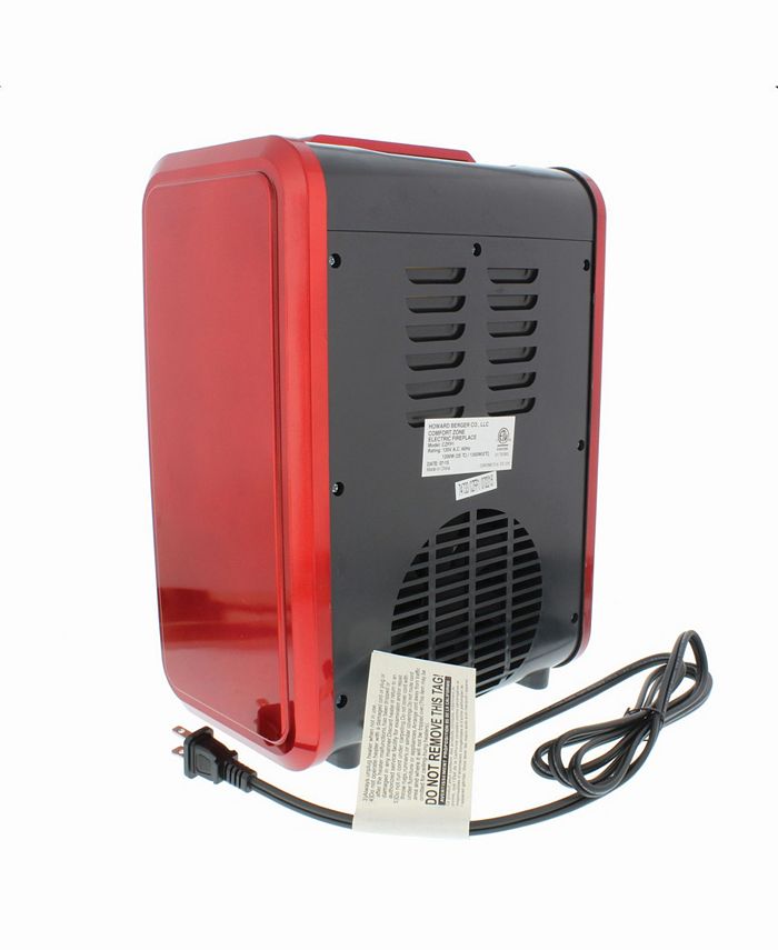 Comfort Zone Czfp1 Mini Electric Fireplace Macy's