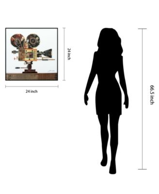 Reverse Printed Art Glass and Anodized Aluminum Frame Wall Art - 30" x 60" x 1.5" 