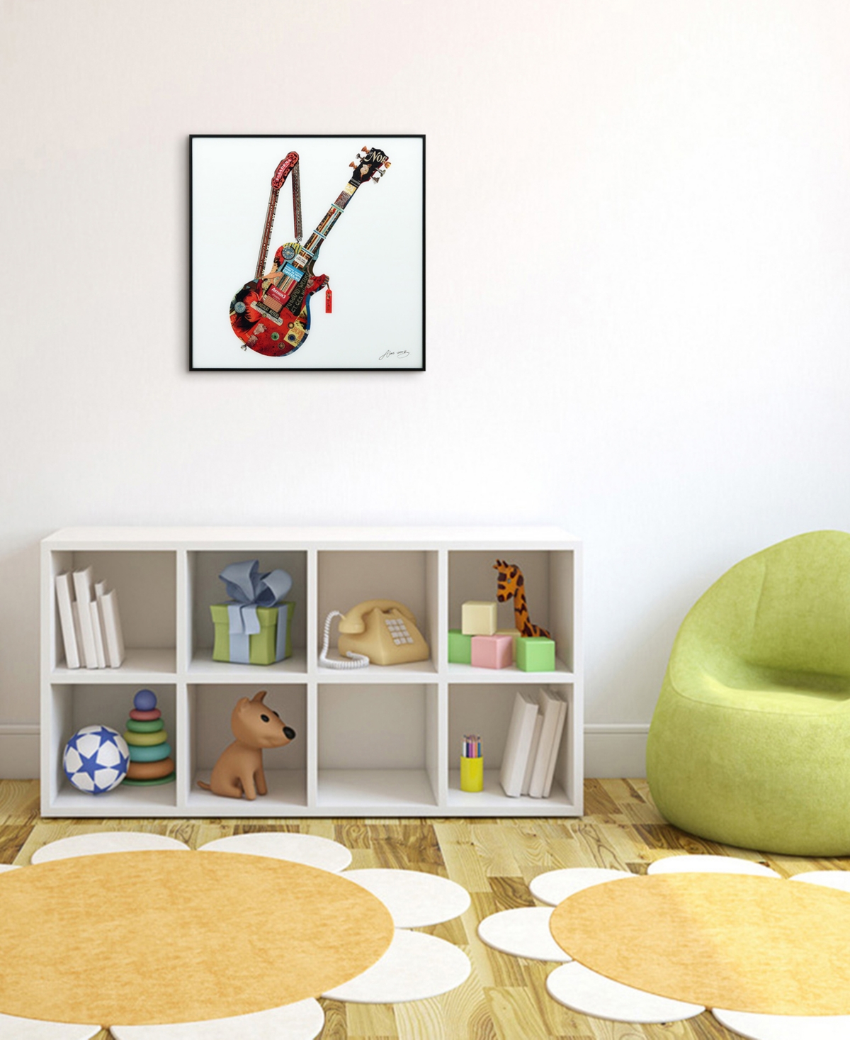 Empire Art Direct Reverse Printed Art Glass and Anodized Aluminum Frame Wall Art - 20'' 1.5