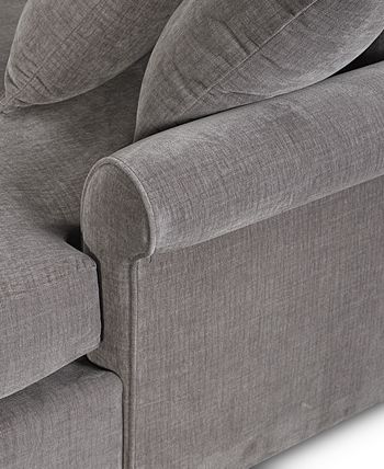 Furniture - Wedport 3-Pc. Fabric Sofa Return Sleeper Sectional Sofa with Cuddler