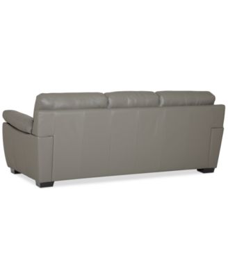 Lothan 87" Leather Sofa, Created for Macy's
