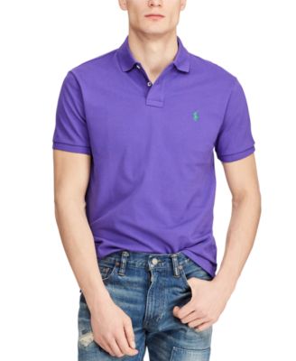 mens purple polo shirt