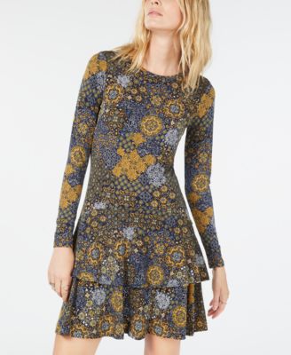 michael michael kors medallion lace dress