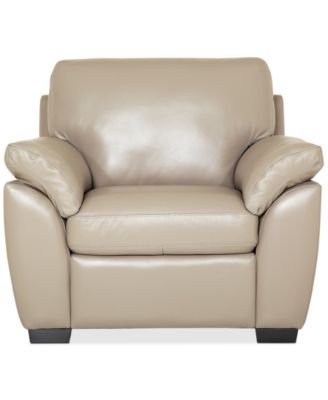 Lothan 41" Leather Chair