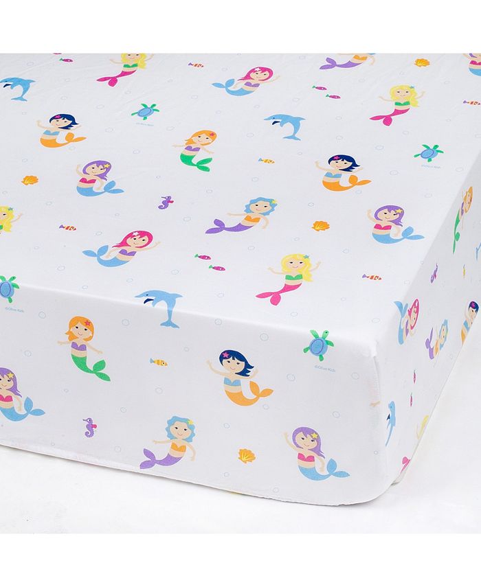 Wildkin Mermaids Fitted Crib Sheet Macy's