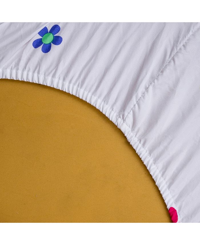Wildkin Butterfly Garden Fitted Crib Sheet Macy's