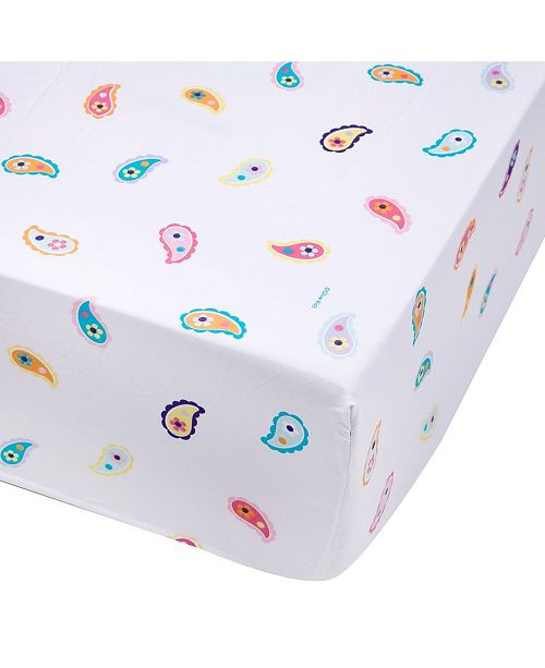 Wildkin Paisley Fitted Crib Sheet Reviews Sheets Pillowcases