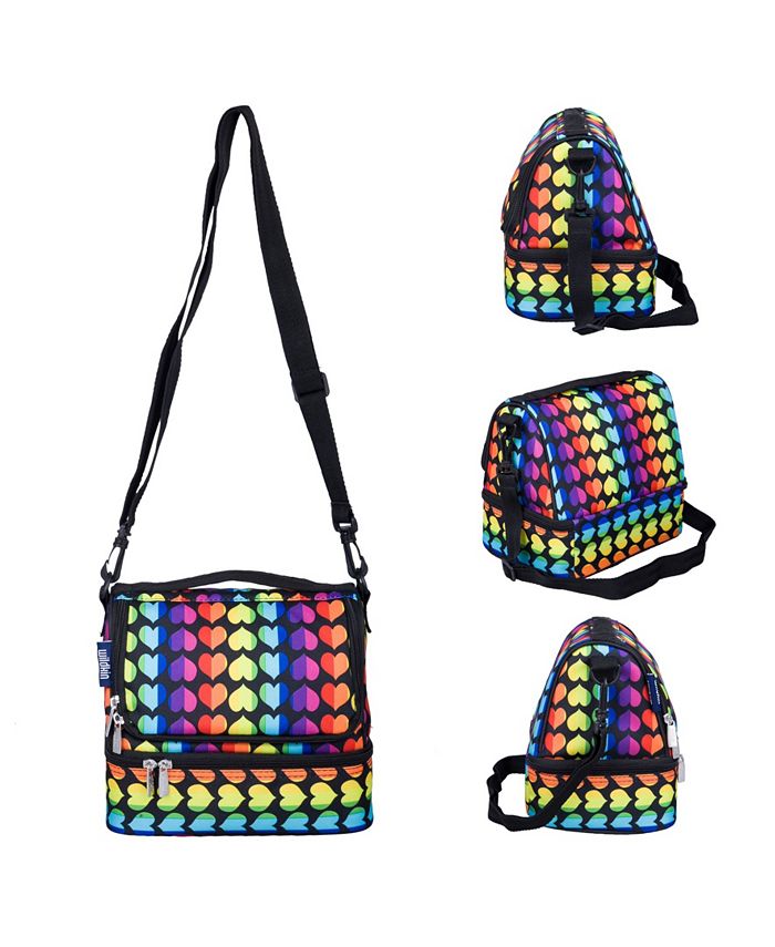 Wildkin Rainbow Hearts Two Compartment Lunch Bag - Macy's