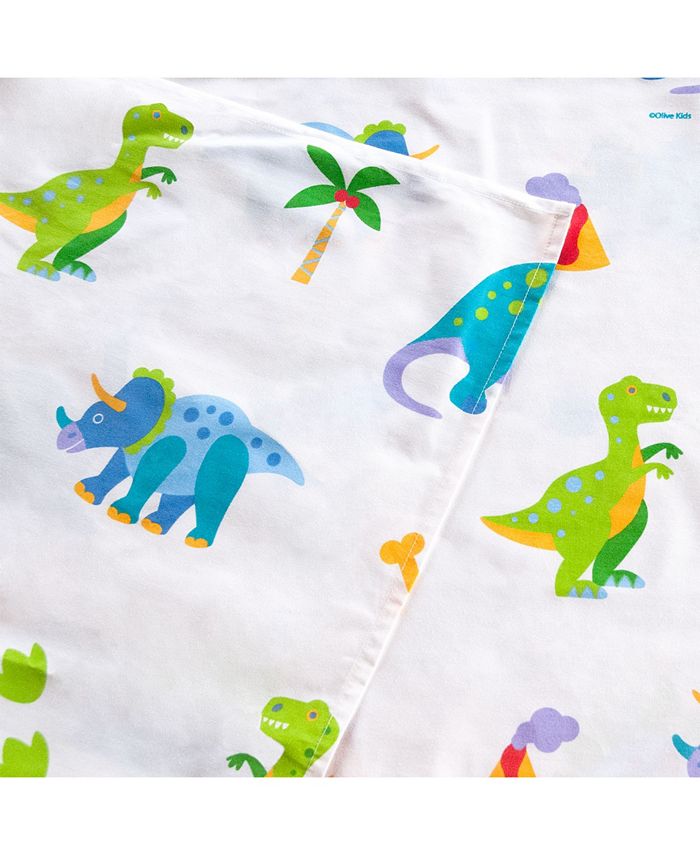 Wildkin Dinosaur Land Twin Sheet Set - Macy's