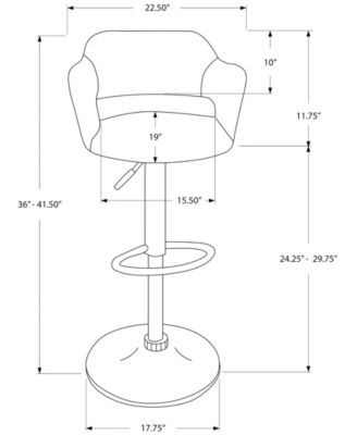Polyester Bar Stool