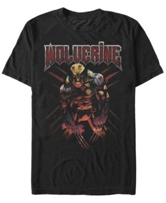 Marvel Men's Classic X-Men Angry Wolverine, Short Sleeve T-Shirt - Macy's