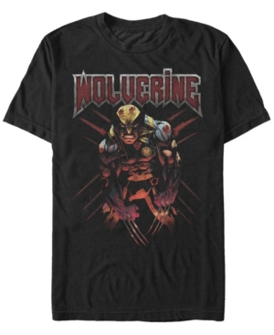 Marvel Men's Classic X-Men Angry Wolverine Short Sleeve T-Shirt
