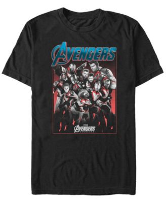 Marvel Men's Avengers Endgame Avengers Strong Stance Poster Short Sleeve T-Shirt