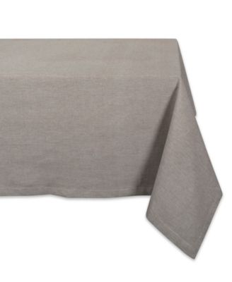 Solid Chambray Tablecloth 60" x 120"