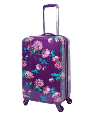 jessica simpson luggage purple