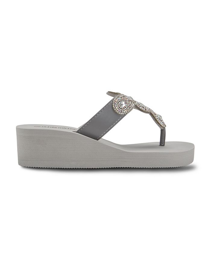 Olivia Miller Obsessed Wedge Sandals & Reviews - Sandals - Shoes - Macy's
