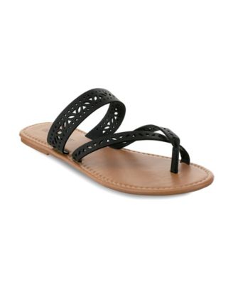 Olivia Miller - Augustine Laser Cut Sandals