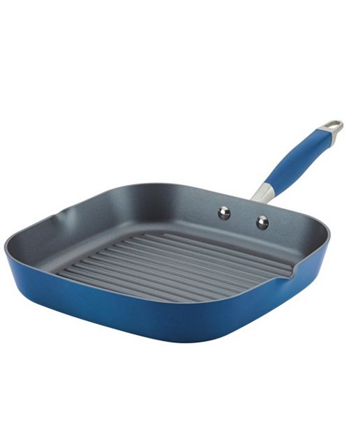 Anolon Advanced Home HardAnodized 11" Nonstick Deep Square Grill Pan