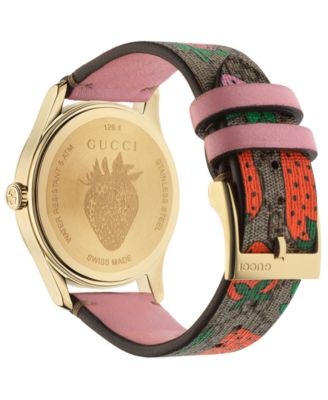 gucci strawberry watch