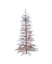 Brown Flocked Christmas Tree Macy S