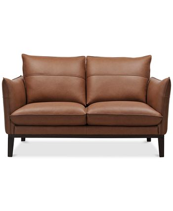 Furniture - Chanute 58" Leather Loveseat