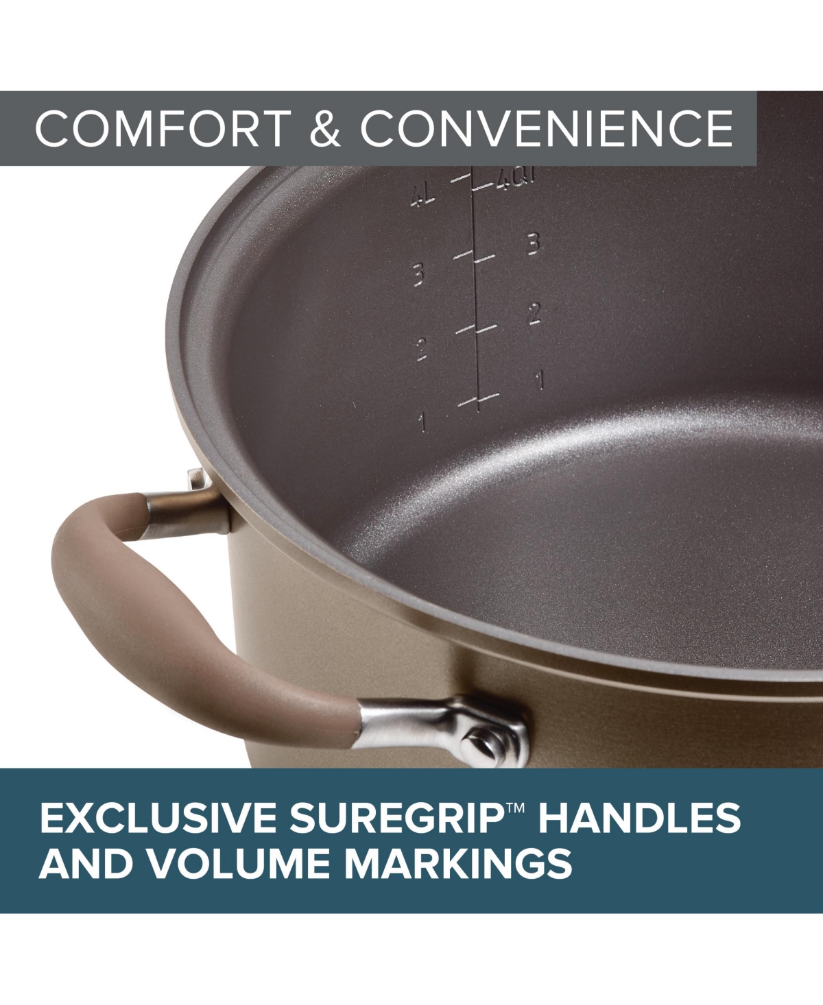 Anolon Advanced Home Hard-Anodized Nonstick Two Step Meal Set, 5-Qt. Dutch oven and and Everything Pan