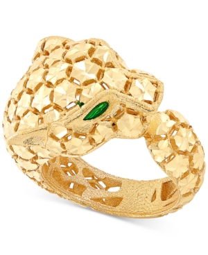 image of Effy Oro by Effy Bead-Design Panther Ring in 14k Gold