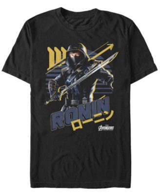 Marvel Men's Avengers Endgame Ronin Kanji Strong Stance Short Sleeve T-Shirt