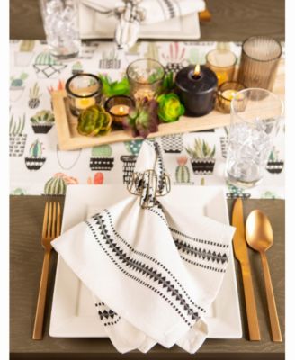 Zig Dobby Stripe Napkin Set of 6