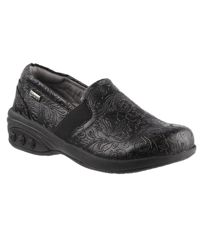 THERAFIT Shoe Annie Slip Resistant Leather Slip On & Reviews - Mules ...
