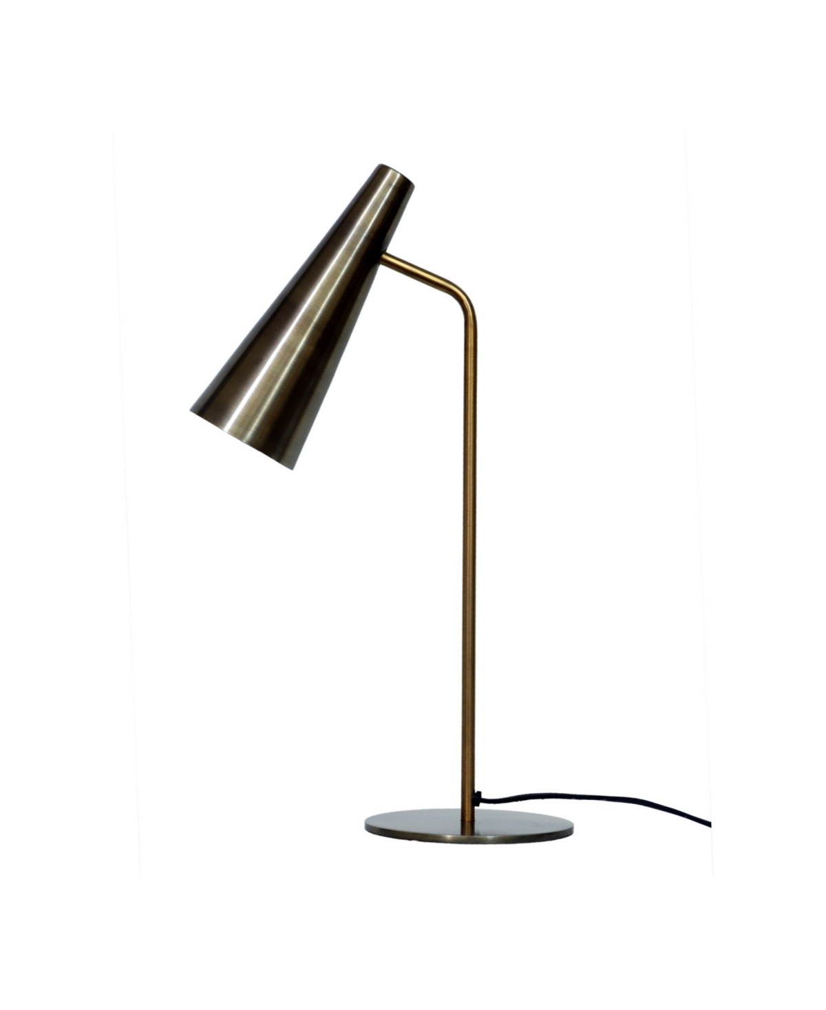 Moe's Home Collection Trumpet Table Lamp In Dark Brown