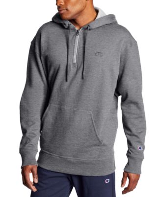 champion men's quarter zip