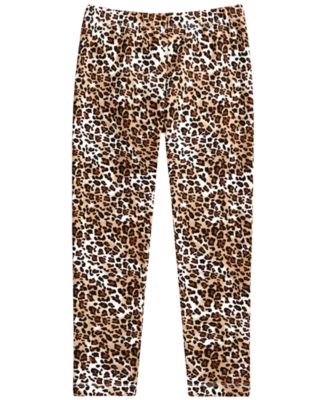 Epic Threads Little Girls Leopard-Print Leggings, Created for Macy's ...