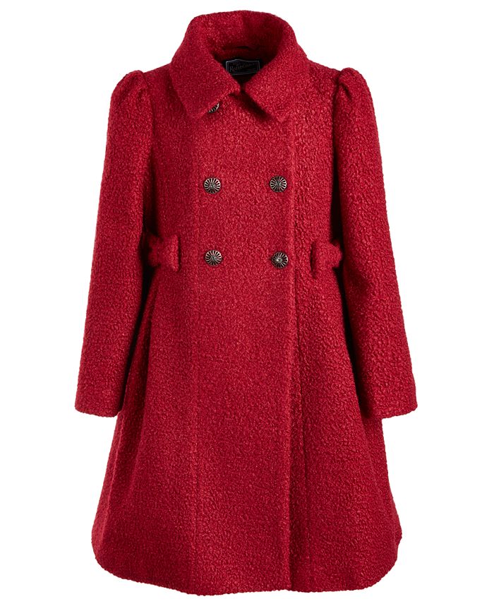 Big girls wool 2025 coat