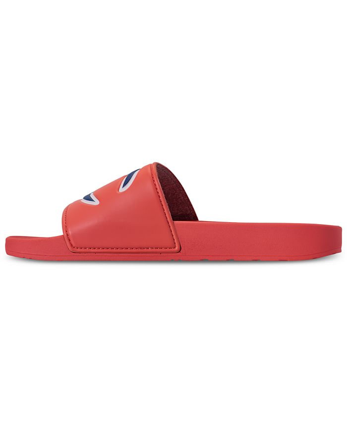 Champion Men's IPO Slide Sandals from Finish Line - Macy's