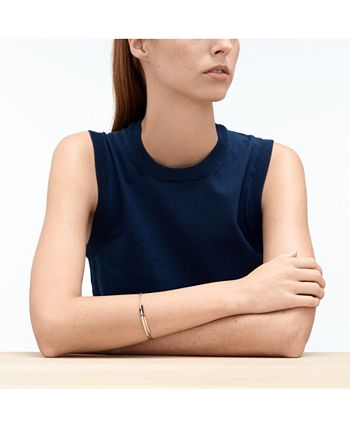 Skagen Women's Elin Stainless Cable Bracelet & Reviews - Bracelets - Jewelry & Watches Macy's