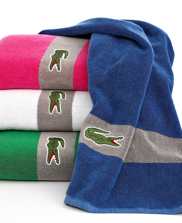 Lacoste towels macys online