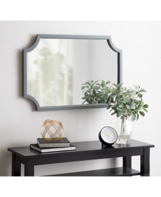 Hogan Framed Scallop Wall Mirror - 24" x 36"