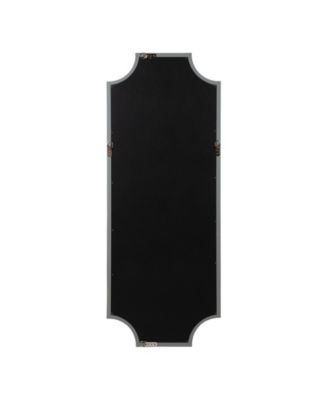Hogan Framed Scallop Full Length Wall Mirror - 18" x 48"