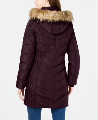 tommy hilfiger chevron puffer