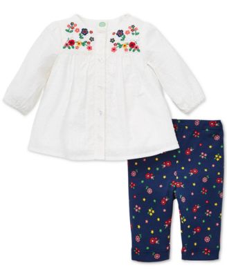 floral baby pants