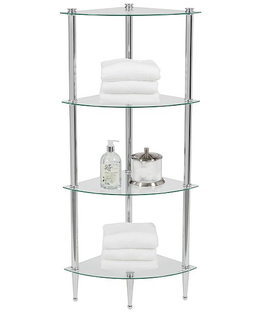 Creative Bath Accessories 4 Shelf Corner Tower Reviews