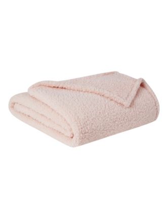 Brooklyn Loom Marshmallow Sherpa Blanket, Twin/Twin XL