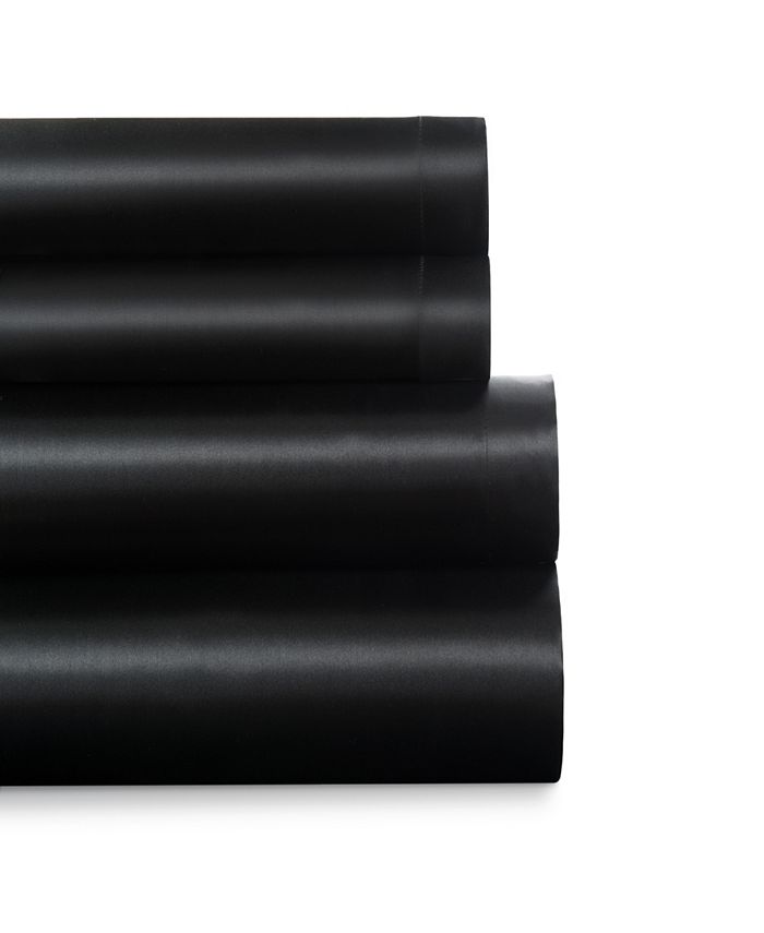 Sobel Westex Luxury Satin 4 Piece Sheet Set, Full Macy's