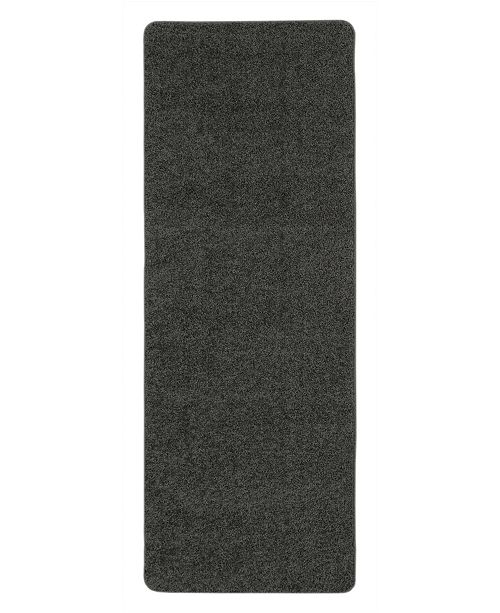 Ottomanson Luxury Collection Solid Runner Rug With Non Slip Rubber