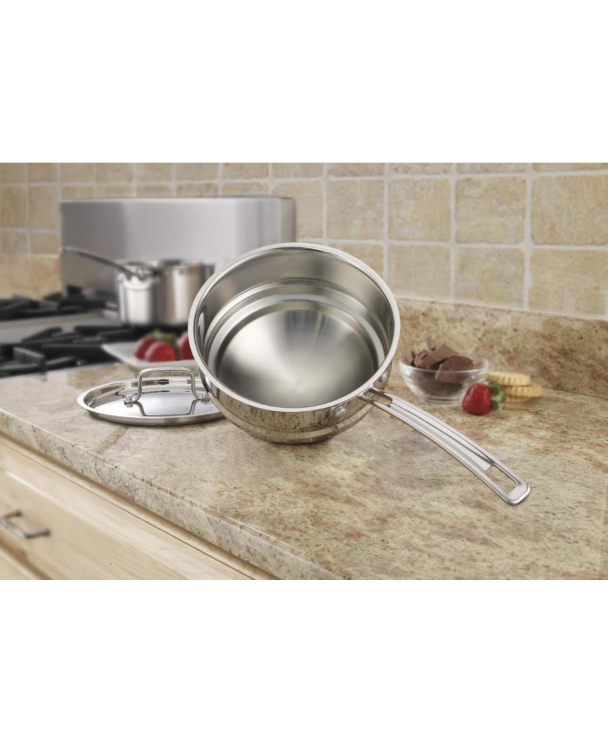 Cuisinart MultiClad Pro 20cm Universal Double Boiler with Cover